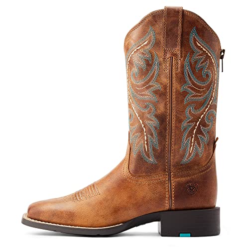 ARIAT Round Up Back Zip Womens Boot2