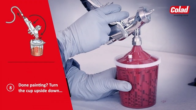 Amazon.com: Colad Snap Lid System Paint Gun Adapter (A12