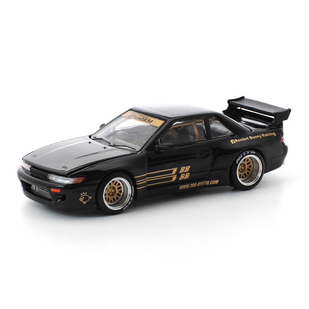 1:64 Diecast Model Car Compatible with Nissan Silvia S13 Pandem