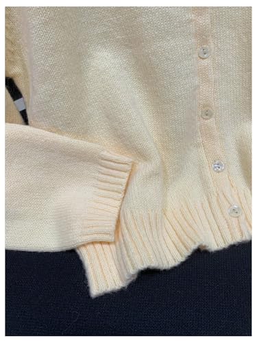 Women's Button Down Cardigan Sweaters Long Sleeve Lightweight Casual Fall Knitted Outerwear3