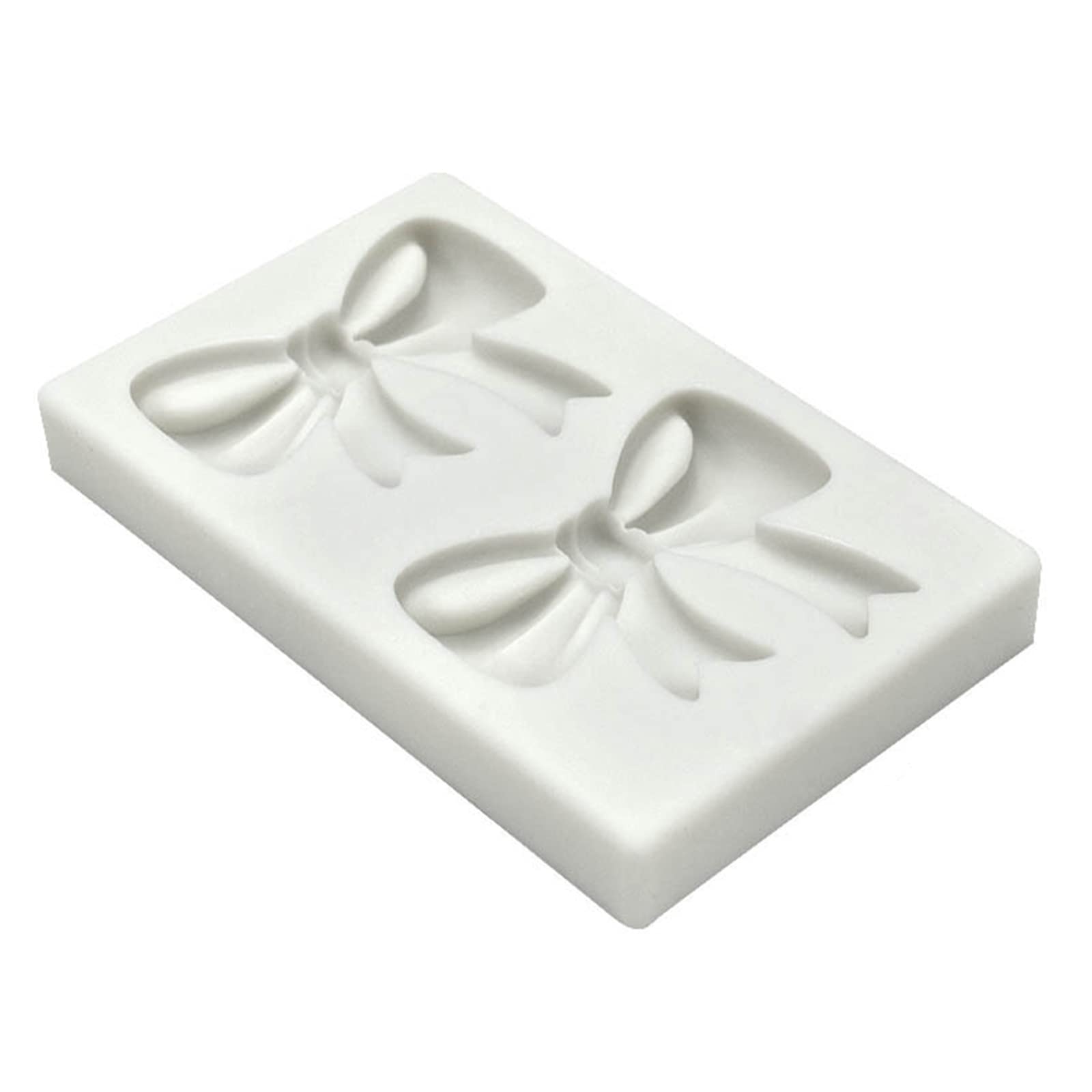 Elnwnnkc A 3D Cartoon Bow Shaped Silicone Mold Wedding Cake Pastry Decor Baking Mold For Making Chocolate Fondant Cupcake Molds Chocolate Different Shapes For Household Cute
