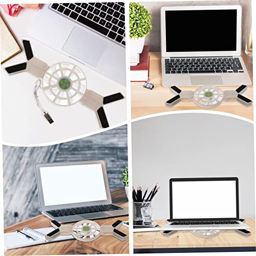 Base de refrigeración para laptop con ventilador y LED miniatura 5