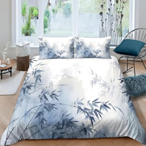 Housse de couette microfibre douce aux finitions soignées imprimé 3D