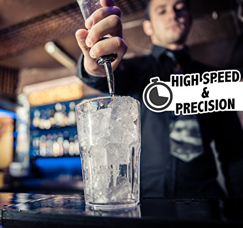 12 Stuks RVS Schenktuiten - Lekvrije Schenker/Schenkdoppen voor Cocktails met Rubberen Afsluit Ring - Past op Elke Fles - Image 7