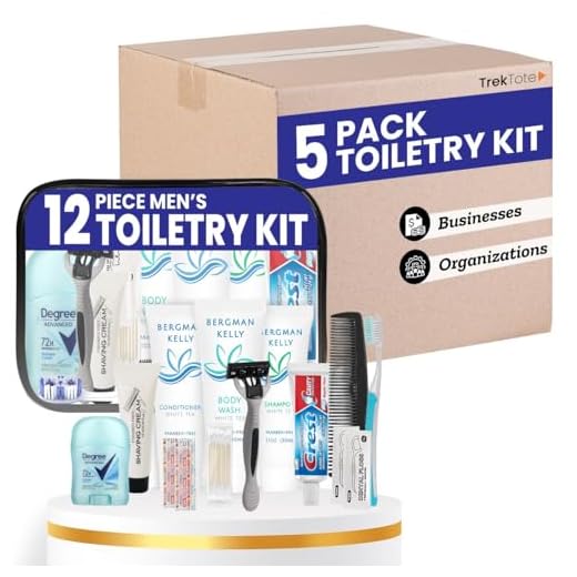 Can you pack deodorant in carry on luggage Trektote Men's Travel Toiletry Kit