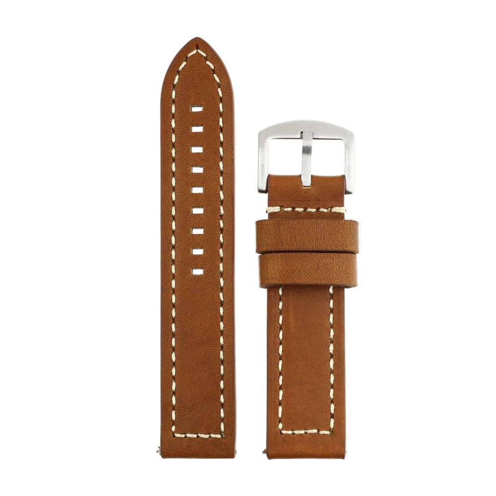 Titan 22MM BROWN Genuine Leather Strap for MEN (B0BX48S1SQ) Amazon Price History, Amazon Price Tracker