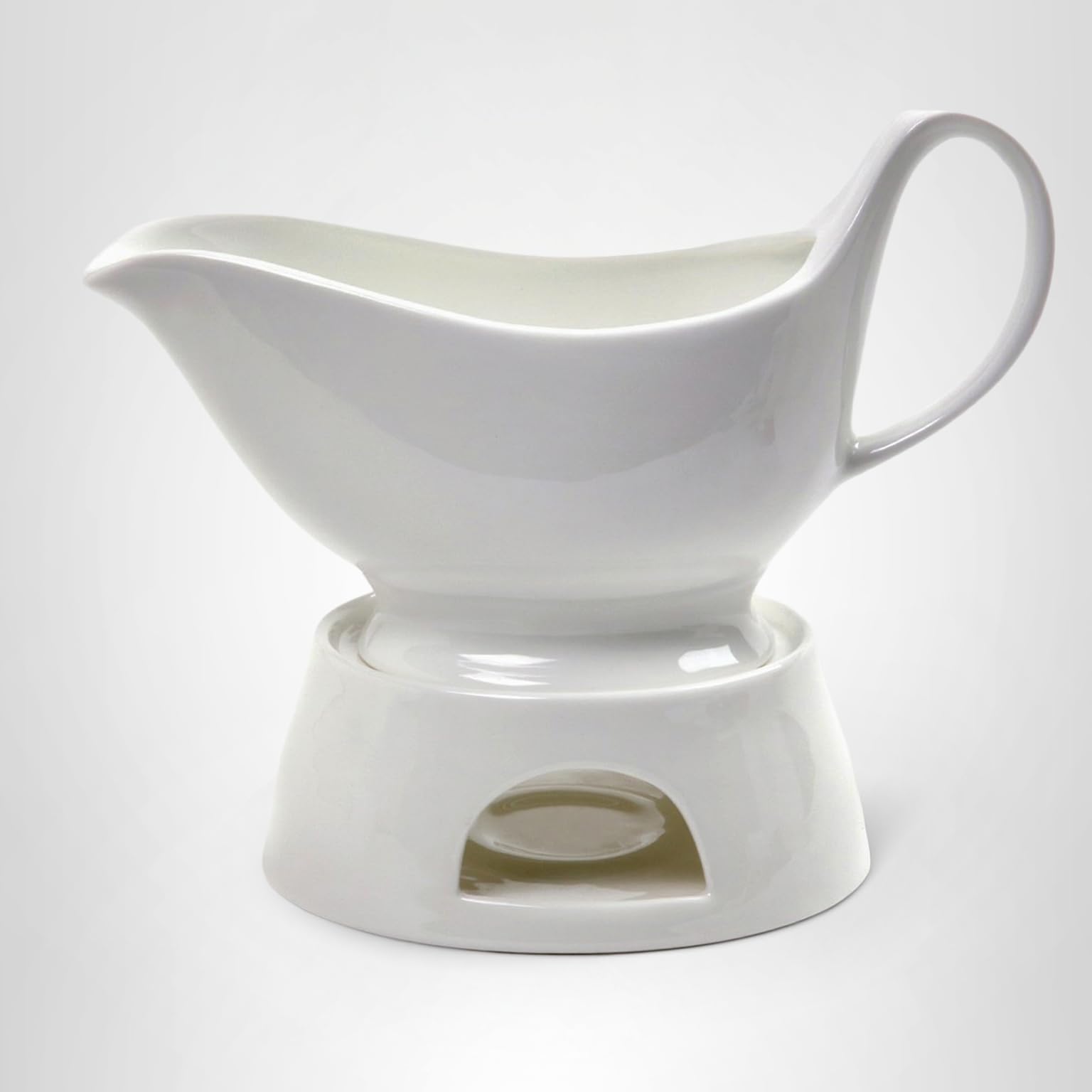 Cygne ソースボート　Cygne Sauce Boat Amazon.com | Norpro Porcelain Gravy Sauce Boat with Stand and