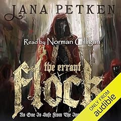 The Errant Flock Audiolibro Por Jana Petken arte de portada