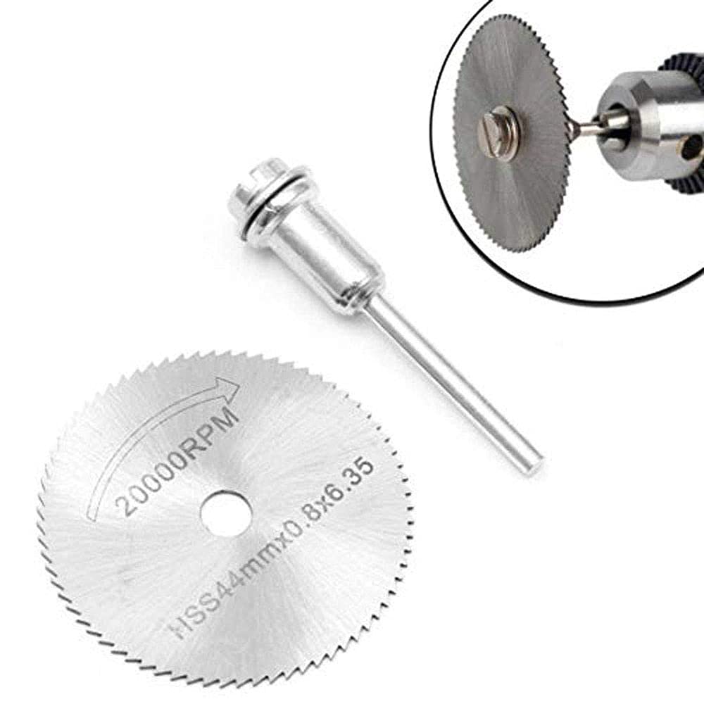 Diy Crafts CT-DIY-HI-47306 Hss Cutting Disc Grinder Cutoff Circular Saw Rotary 44Mm (Design No # 3, Pack Of 2 Pcs, Multicolor) 2