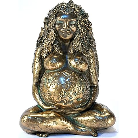 Pacific Trading Millennial Gaia Statue - Bronze Finish by Oberon Zell Cover