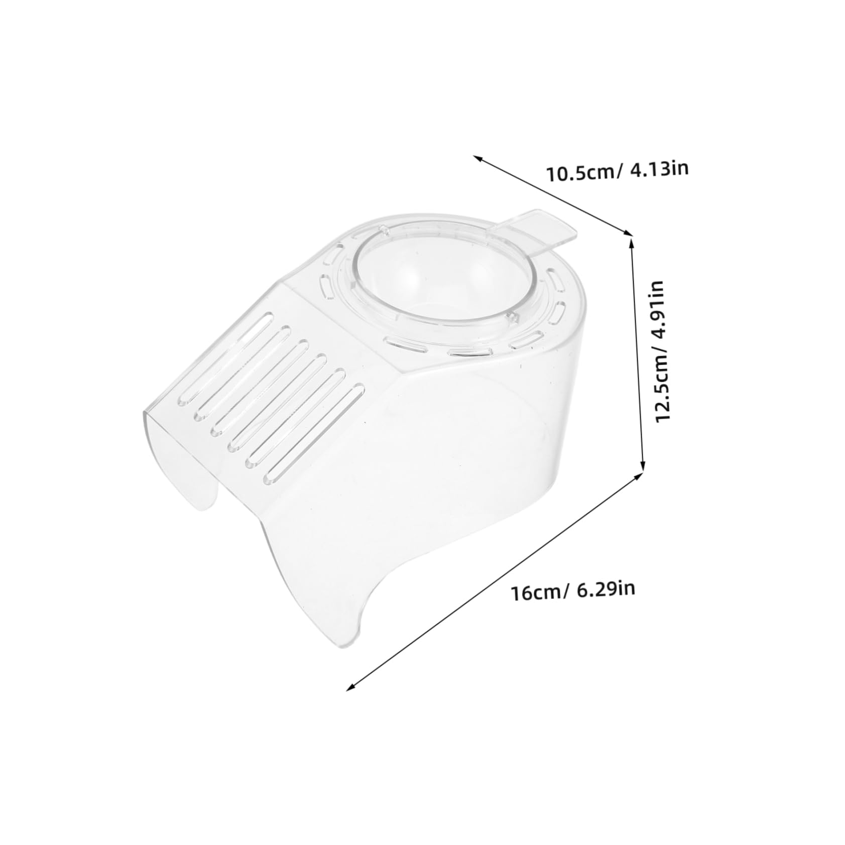 Alipis Popcorn Machine Lid Replacement Cover Acrylic Accessory for Easy Maintenance Heat Resistant Secure Fit Prevents Spills Compatible with Standard Popcorn Machines