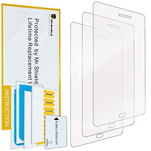 Mr.Shield Designed For Samsung Galaxy Tab A 8.0 Inch (2017) / (SM-T380) Premium Clear [PET] Screen Protector [3 PACK] with Lifetime Replacement