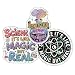 (3 Pcs) Science: It's Like Magic Holographic Sticker, But Real, Science Teacher Sticker, Funny Chemistry Holographic Decals Waterproof Vinyl Sticker for Laptop, Water Bottle, Car, Hard Hat 3 Inches