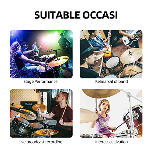 Kit de 7 Microphones filaires pour Batteur D Debra DK7 Pro avec pinces de fixation incluses - 6