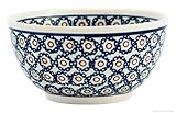 Original Bunzlauer Keramik Schüssel/Schale mit Innendekor Ø14,0cm im Retro-Dekor 4