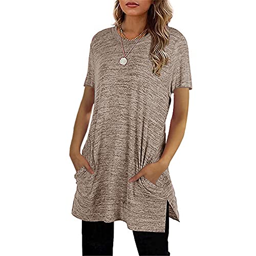 PRJN Camiseta de Manga Corta para Mujer...