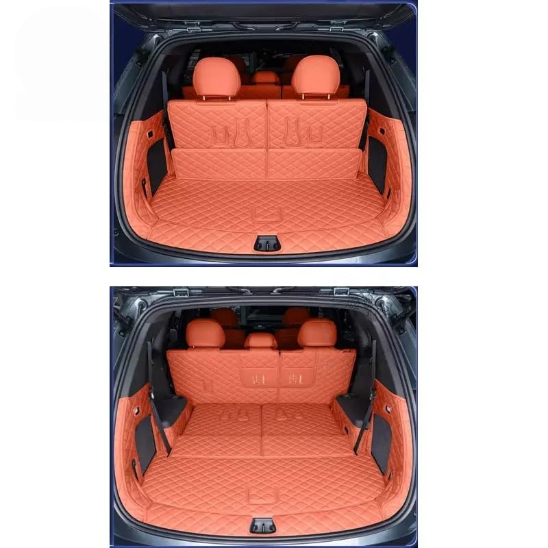 Pasuje do Byd Tang L 2025 2026 skórzana mata do bagażnika samochodu tylna poduszka do bagażnika mata mata do wyłożenia podłogi bagażnika taca chroń(B)
