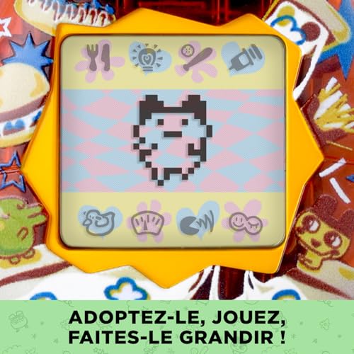 Animal Virtuel Bandai 46174GTNP – Tamagotchi Original Tama Yummy Écran Couleur - vue 6