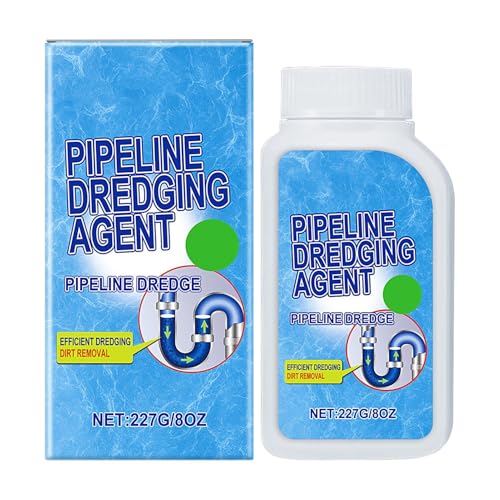 Amazon | 排水管つまり除去剤、227gパイプライン洗浄剤、12.7x6.4cm
