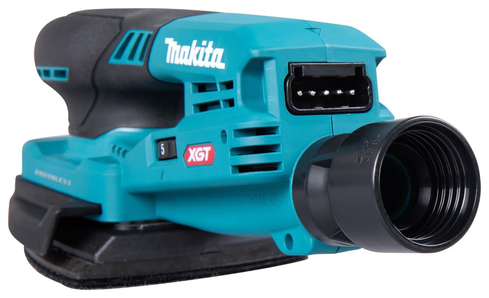 Makita BO006CGZ - Levigatrice a delta a batteria 40 V max. / 100 x 150 mm (senza caricatore e batterie)