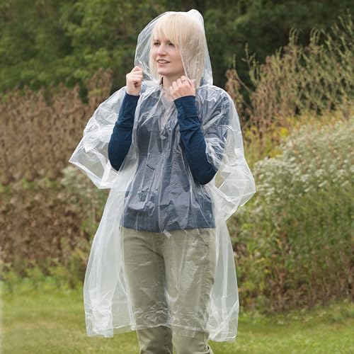 Travelon Emergency Rain Poncho, Clear - 12215-85 image 4
