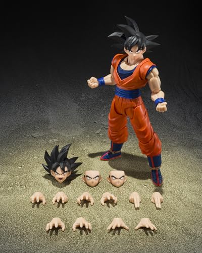 Image of TAMASHII NATIONS - Dragon Ball Z - Son Goku (The Kind-Hearted Saiyan) S.H.Figuarts Action Figure