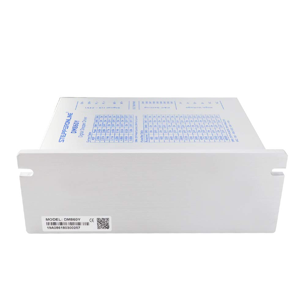 STEPPERONLINE Pilote pas à pas numérique série Y 2.4-7.2A AC18V-80V/DC 36V-110V pour moteur Nema 34