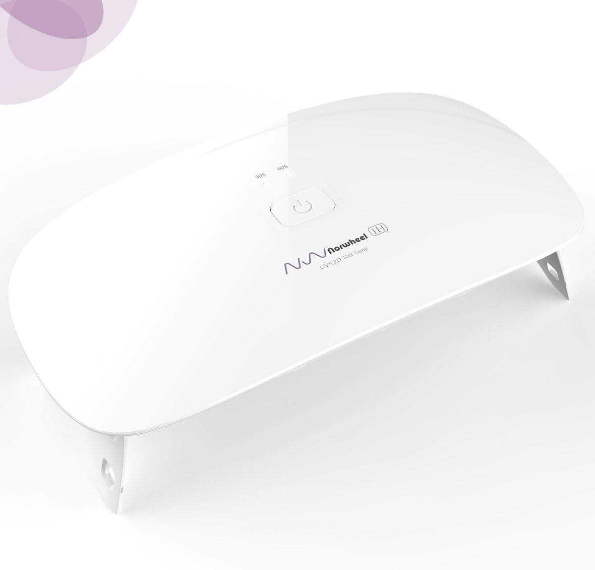 Norwheel 24W LED Nail Dryer - Nail Lamp Curing LED Gel Nail Polish for Gels Based Polish, Nail Art at Home and Salon