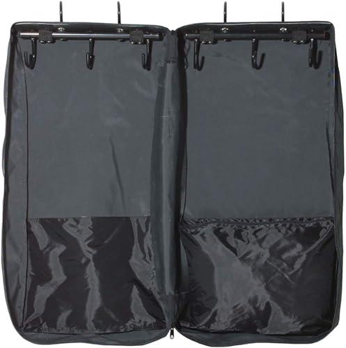 Dura-Tech Deluxe Tack Rack Case  Portable 3-Hook Design for Show-Ready Tack  Holds 6 BridlesHalters  Ideal for Horse Show & Travel