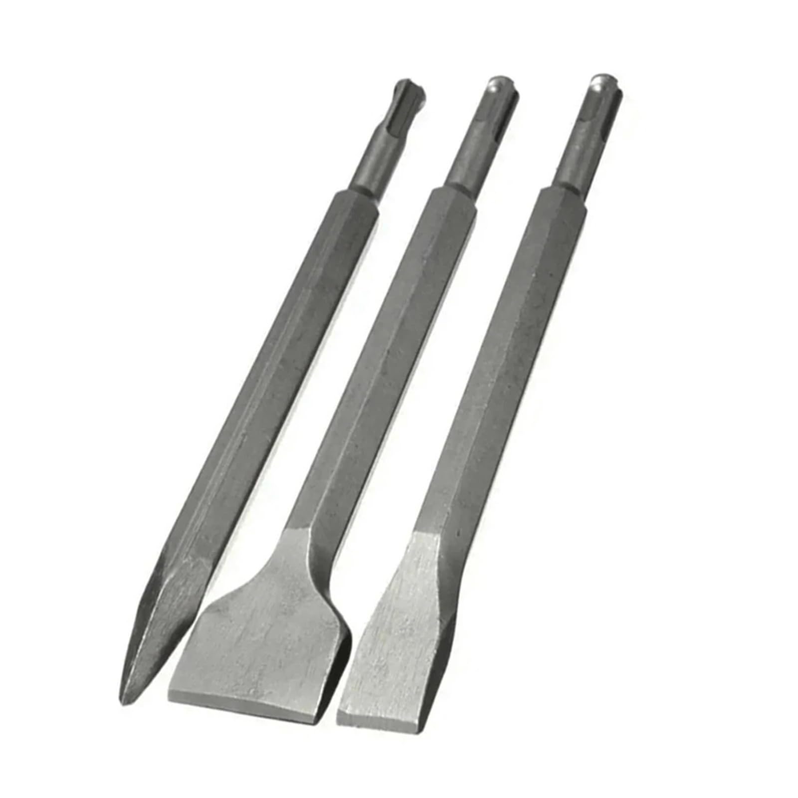 Cincel Albañil 3 Piezas de Brocas de cincel de Punta Plana for Taladro percutor de Impacto, Broca for Pared de hormigón, Herramienta Manual for cincel de Martillo(40 40 40)