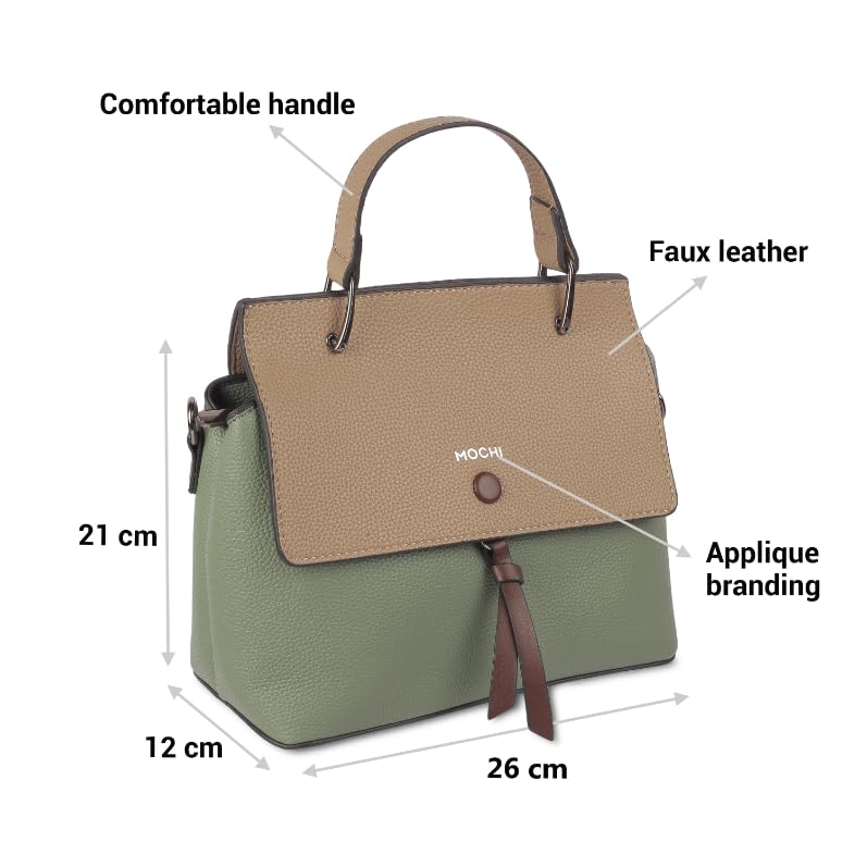 Image of Mochi Women Stylish Two-Tone Casual Sling Bag