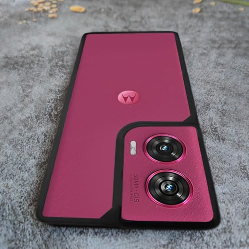 Image of AIBEX Crystal Clear Back Case for Motorola G96 5G / Motorola Edge 50 Fusion 5G Back Cover Case | 360 Degree Protection | Shock Proof Design | Transparent Back Cover (PC & TPU, Black)