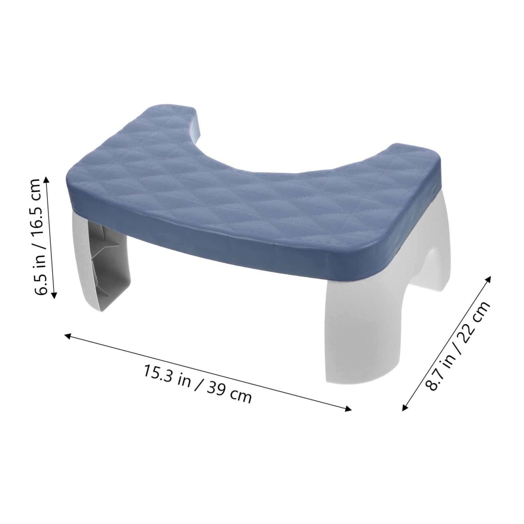 Ciieeo Non-Slip Squatting Stool for Comfort Toilet Step Stool for Home Bathroom Aid