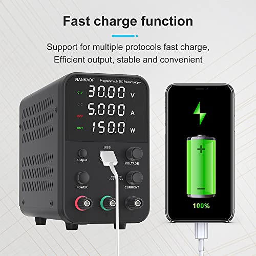 Alimentation de laboratoire programmable WPS305H réglable pour tester vos circuits 5A