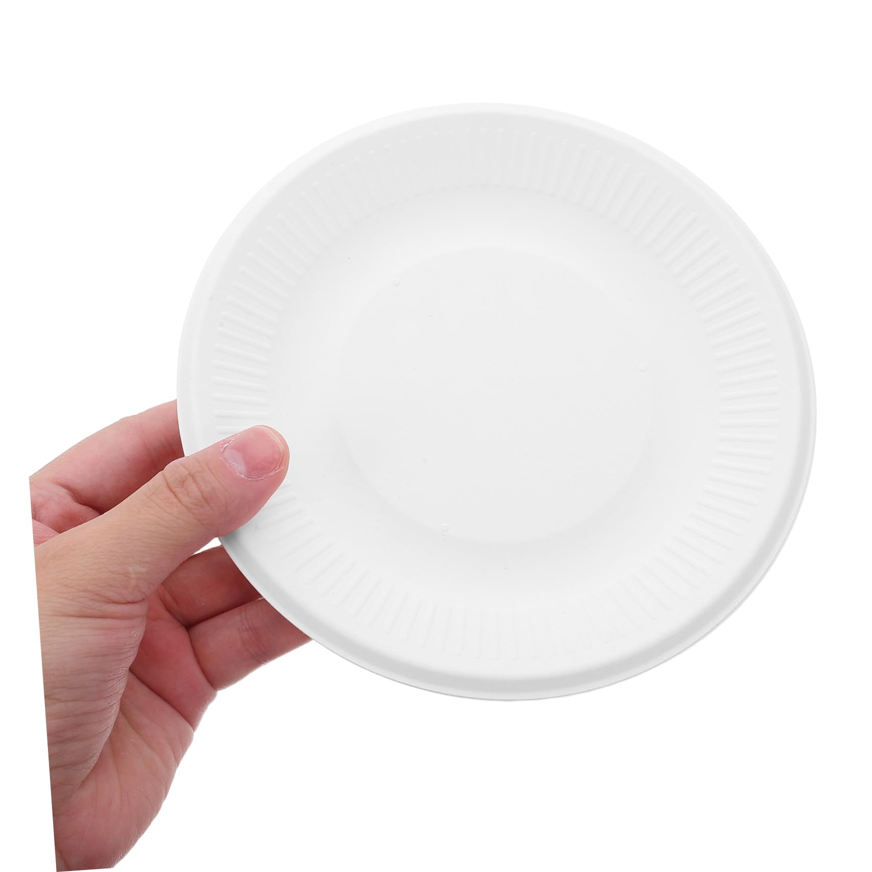 VICASKY 200 Pezzi Piatti Spessi Resistenti per Dolci Antipasti e Snack per Feste ed Eleganti