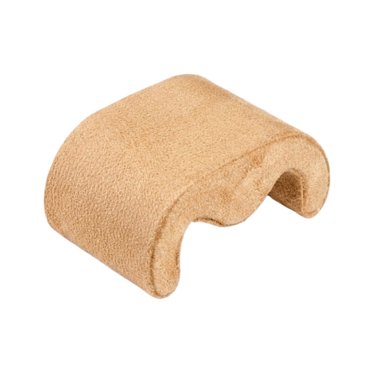 5pcs Suede Watches Storage Pillow Multi Functional Wristwatch Cushion Display Function Velvet Materi for Watch(Brown)
