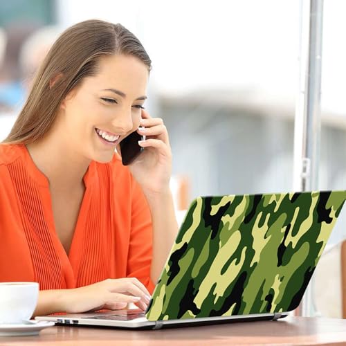 Image of Galaxsia Camouflage /Army Full Body Vinyl Laptop Skin /Sticker /Cover Upto 15.6 Inches Laptops Laminated-Removable-HD Quality Compatible for Hp-Dell-Sony-Lenovo-Asus etc.(15x10 Inches)