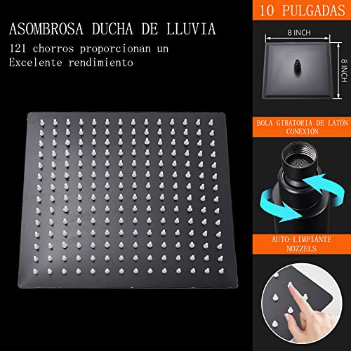 El mejor review de Regaderas para baño cuadradas que puedes comprar esta semana. 24 Imagen adicional