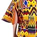 iooiooi Summer Fashion African Dresses for Women Dashiki Plus Size African Clothes Vestidos Deep V-Neck Party Dress