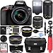 Nikon D3500 24.2MP DSLR Camera with AF-P 18-55mm VR Lens & 70-300mm Dual Zoom Lens Kit 1588 (Renewed) with 16GB Accessory Bundle