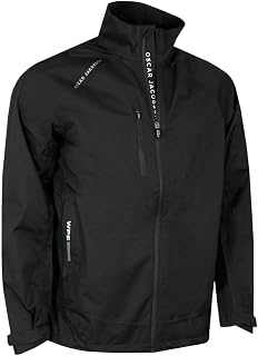 Oscar Jacobson Mens Preston Waterproof Lightweight Full Zip Golf Jacket