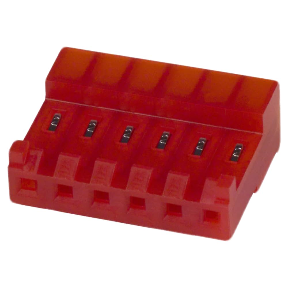 Pack of 10 643819-6 Connector Rectangular 6 Position 22AWG Tin-Lead