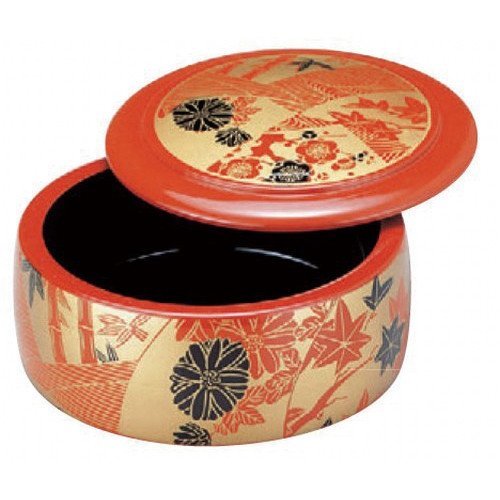 Sushi D.X Taiko Chirashi Tub, Fan Face [16? x 9cm] ABS Resin (7-463-15), Restaurant, Ryokan, Japanese Tableware, Restaurant, Commercial Use