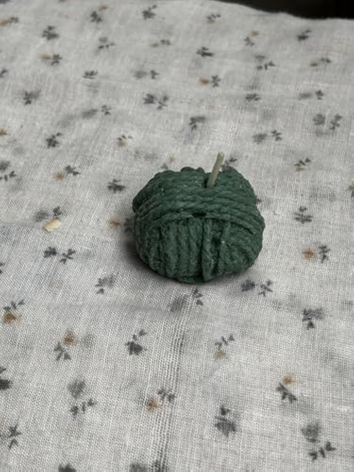 Sutli Bomb Candle, Handcrafted Design, Sage Green