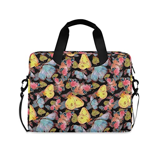 Bolsa de mensajero para universidad y campus con diseño de animales marinos sobre azul exótico