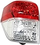 Evan-Fischer Tail Light Lens and Housing Compatible with 2010-2013 Toyota 4Runner Limited/SR5 Models Driver Side