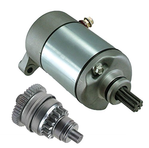 PROCOMPANY Starter and Drive Bendix Replaces FOR Polaris Sportsman 500 HO 2001-2013 499cc