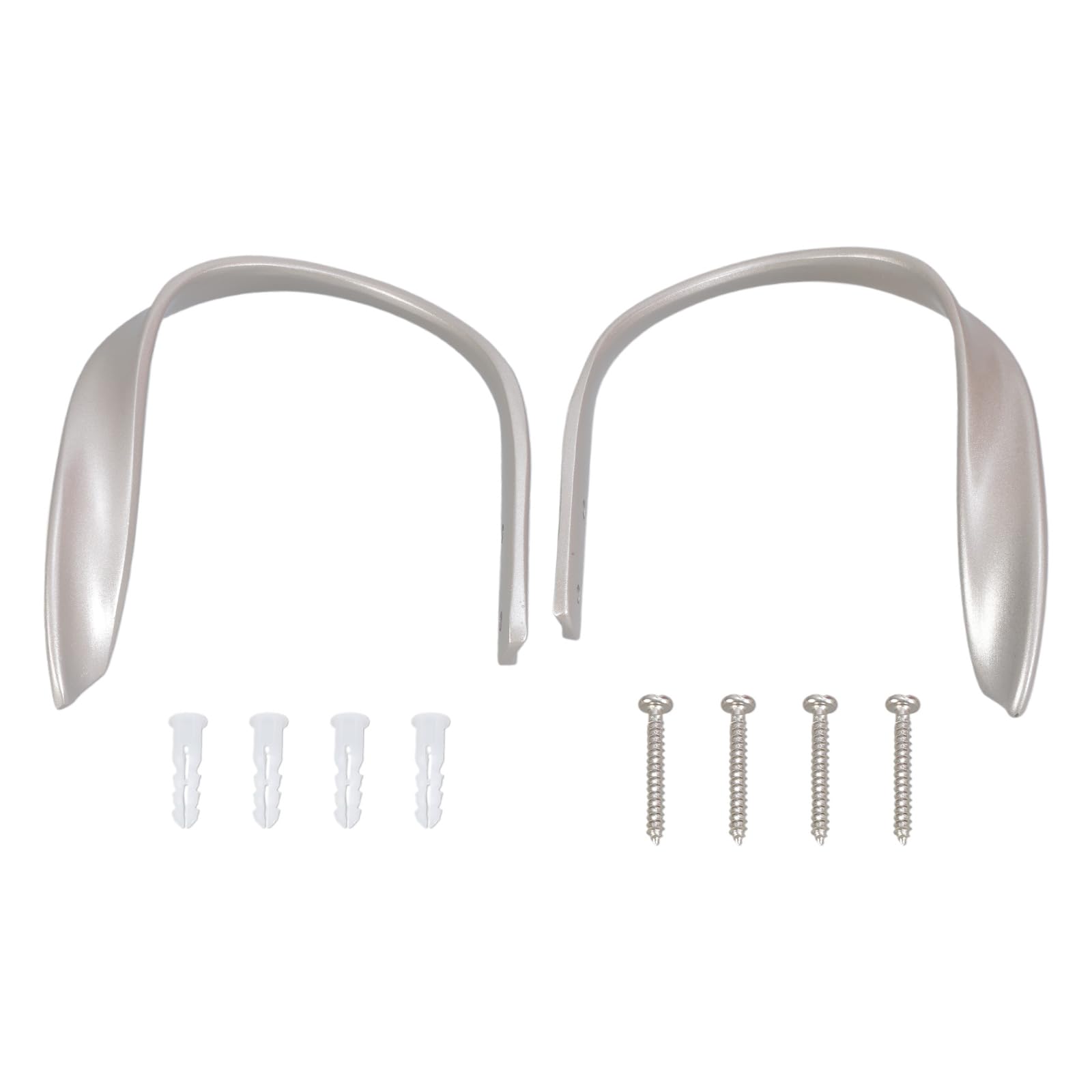 Tsophreniq Of 2 Multipurpose Curtain Hooks Fashionable Window Draperies Tiebacks Holdbacks Holders Hooks for Easy Installation Curtain Tiebacks
