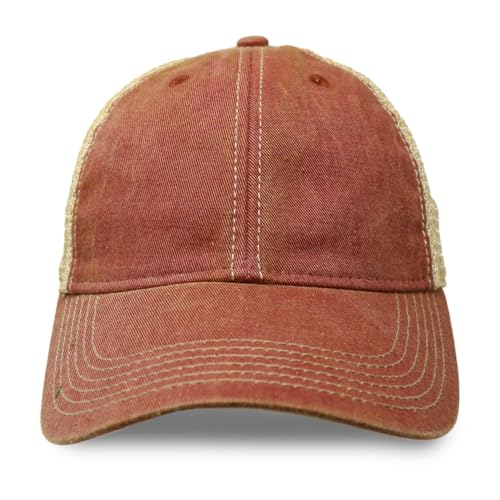 Gritty Bull Boné de beisebol envelhecido vintage – Boné snapback ajustável com ajuste não estruturad