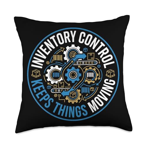 Inventory Control Specialist Profession Inventory Management Throw Pillow